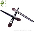 Black Wooden Handle Professional Foundation Makeup Brush